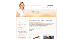 Desktop Screenshot of physiomea.de